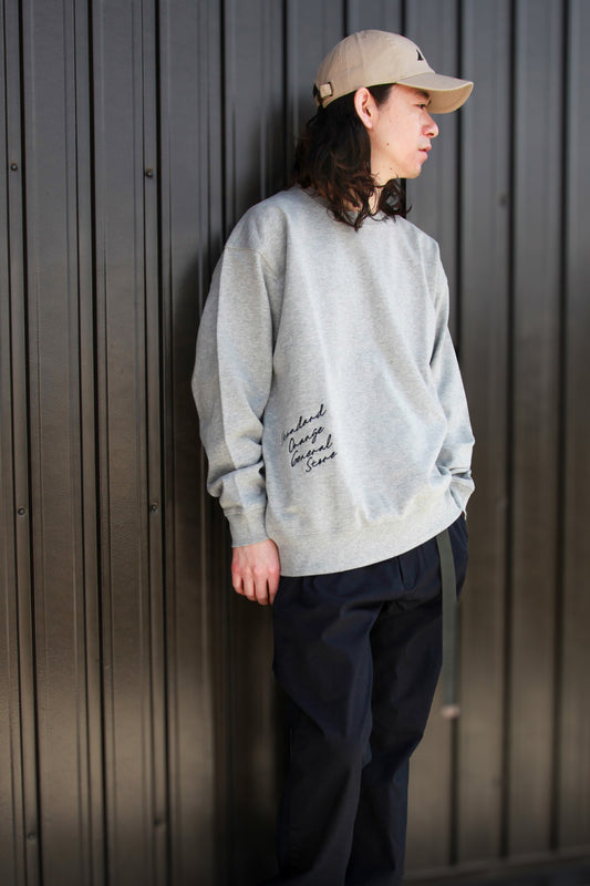 LETTER  SWEATSHIRT レタースウェットシャツ SOG-CS-11
