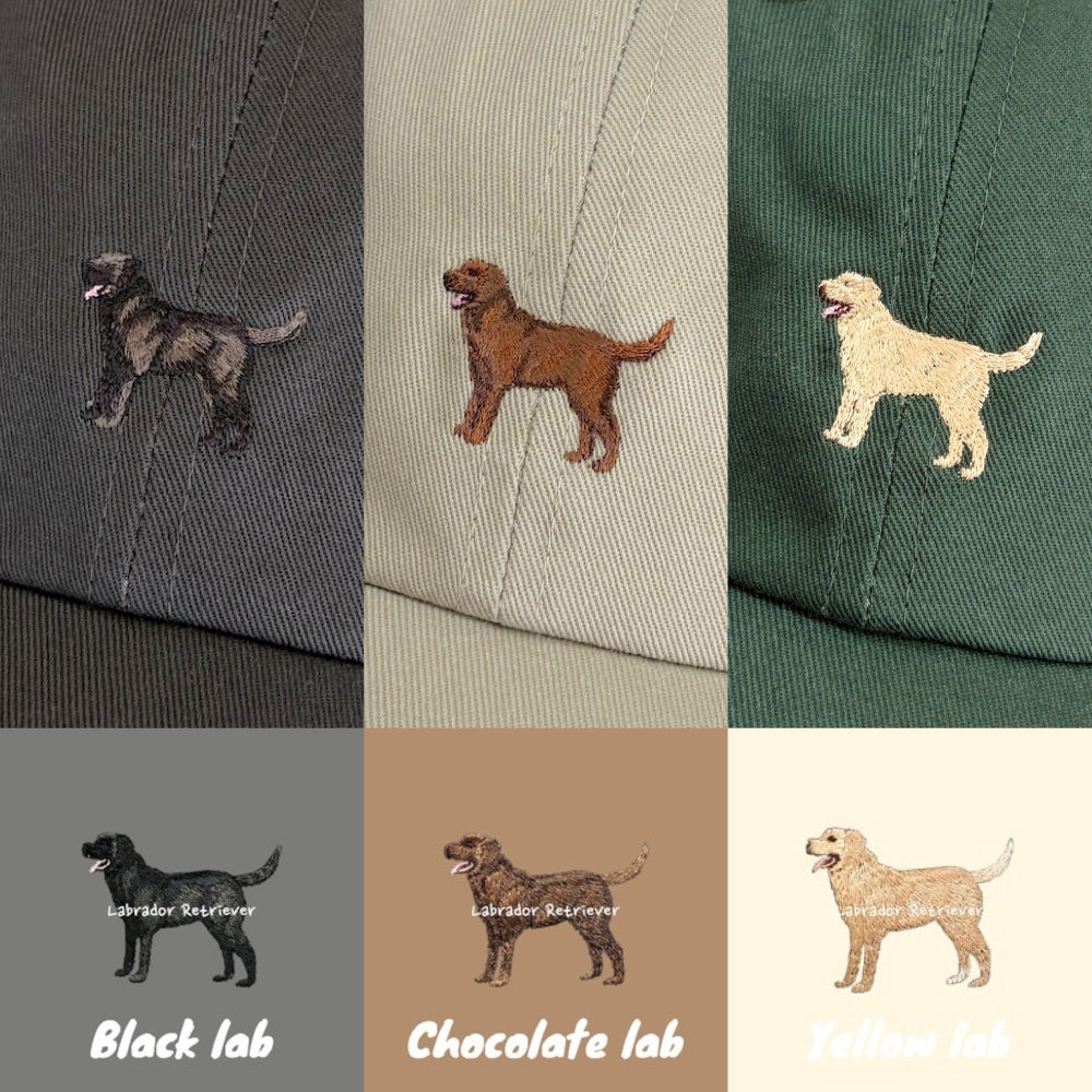 DOGシルエットCAP